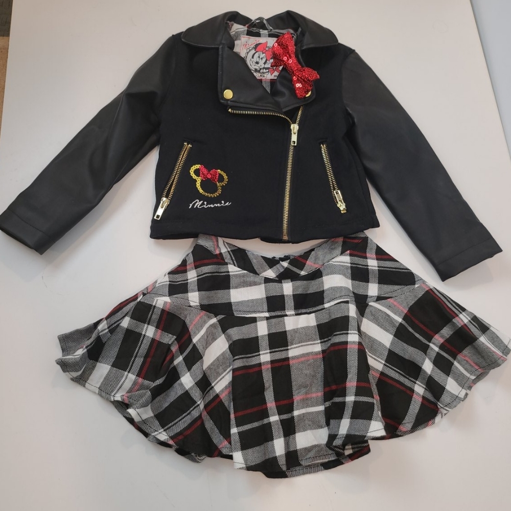 Disney Minnie Jacket and skirt set